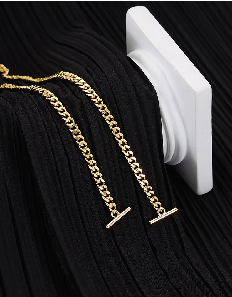 Retrofit Purse T Chain Strap For Y SL Bag Inner Bags Accessories Handbags Purse Insert Felt Liner Bag Crossbody Chain Bag Straps