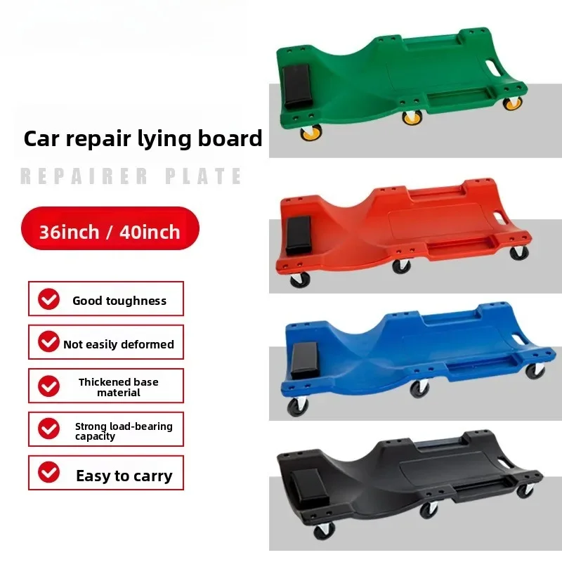 

Thickened Car Lying Board Repair Pad Sponge Car Repair Lying Plate Sliding Repair Board Automotive Maintenance Bed Bar Car Board