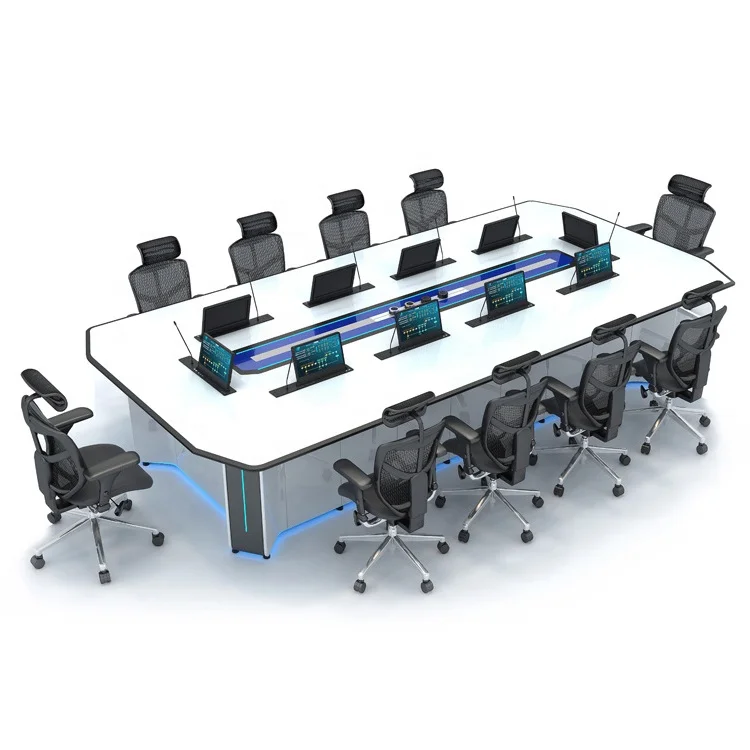 Manufacturer Wholesale Integrated Multi-functional Conference Table, Conference Room, Multi-person Desk
