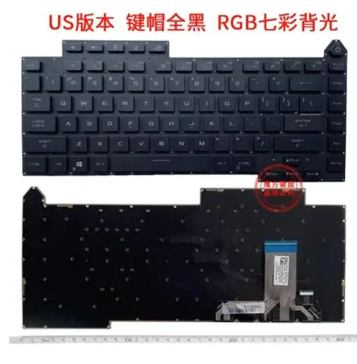 

New For ASUS ROG 5R G513 G513Q G513QY G513QM G533 US RGB Backlit Keyboard 2021