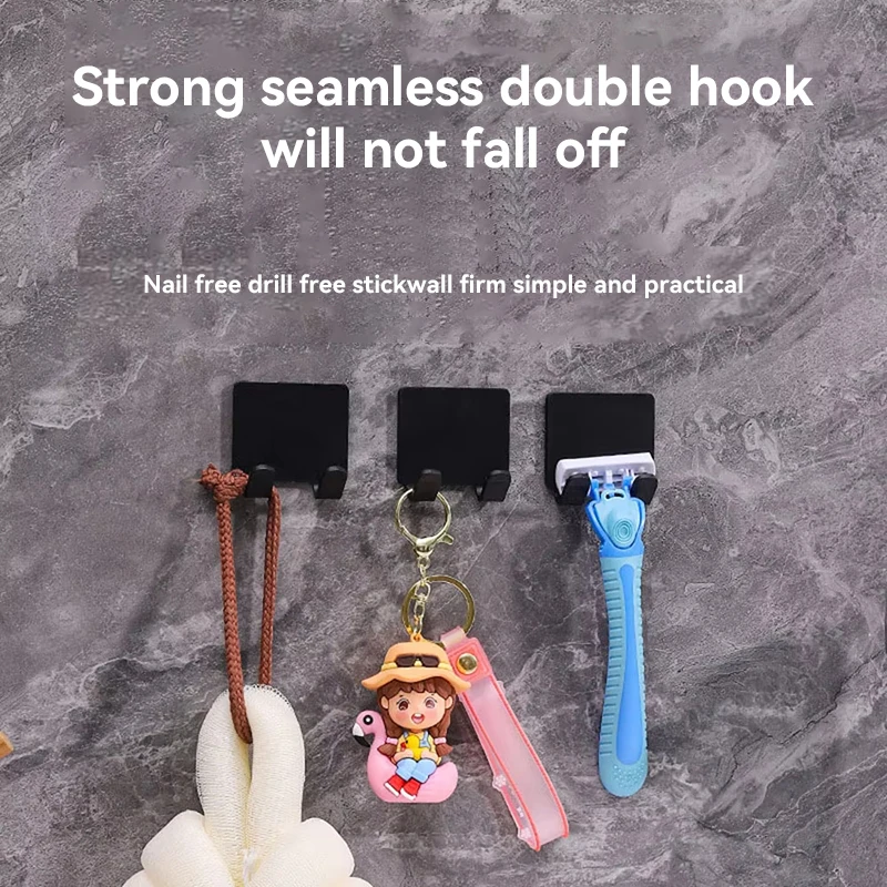 

4pcs Razor Holder Stainless Steel Men Shaving Shaver Razor Stand Shelf Shaving Razor Storage Rack Bathroom Hook Organizer