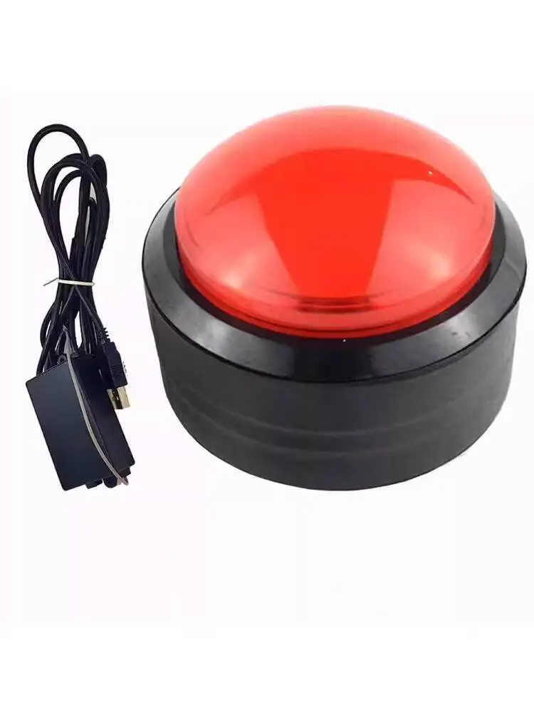 100MM Wireless Gaming Keyboard Key Reset Button Value Simulation Activity Answering Machine Full Key No Battery shipped
