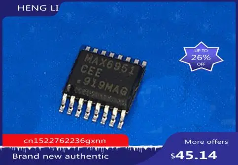 Freeshipping  MAX6951CEE MAX6951 SSOP16