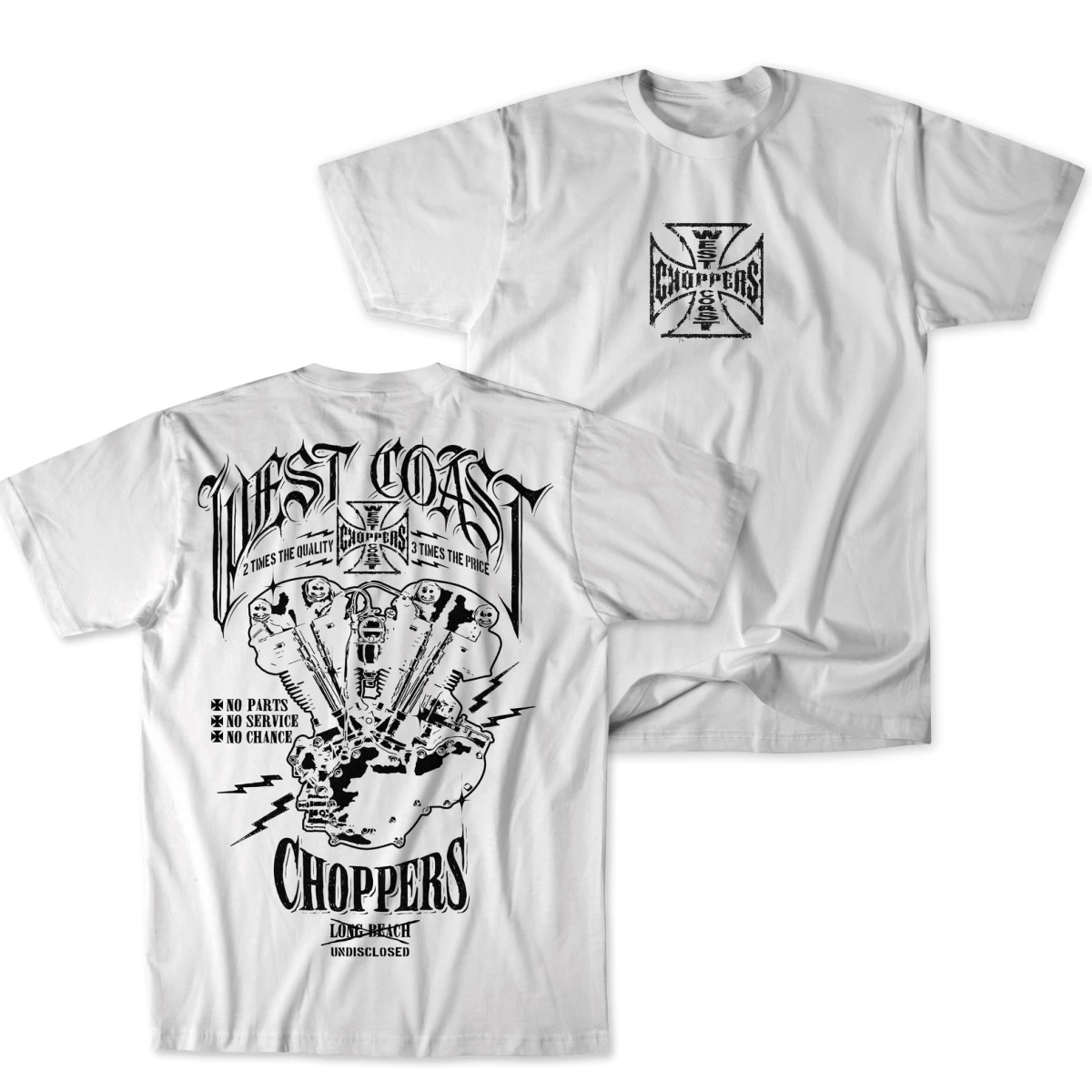 Y2k West Coast Choppers Graphic Cotton T-shirt Unisex Summer Short Sleeve Fashion Brand Tee Luxury Casual Vintage Tees