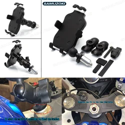 Navigation Phone Holder For HONDA F5 CBR650F VFR1200 BMW S1000RR HP4 2010 14 15 Motorcycle Frame Bracket Support Stand Mount