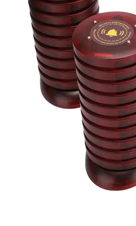 

Restaurant Pager Wireless Calling Paging System Waiter Pagers Guest Paging Queuing System Receiver for Cafe Fast Food