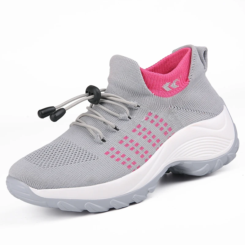 2024 Women Plus Size Shoes Summer Air Mesh Sport Aqua Shoes Outdoor Women's Quick Dry Water Shoes Sneakers Running Shoes 35-45