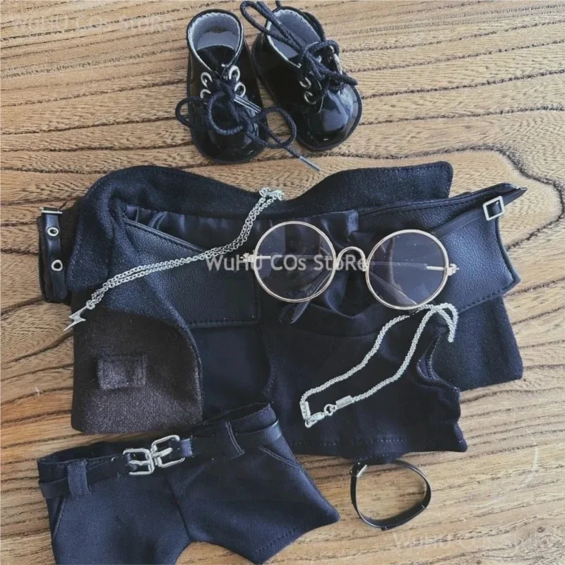Game Love And Deepspace Sylus Anime Zayne Xavier Rafayel Qin Che 20CM Doll Clothes Pants Leather Shoes Short Sleeves Glasses