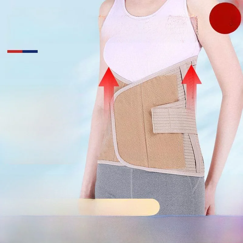 

Дышащий поясничный бандаж со стальными пластинами для поддержки талии, универсальный всесезонный поддерживающий пояс для поясницы, ортопедический бандаж для здоровья
