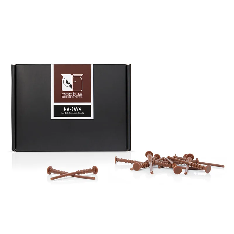 Noctua NA-SAV3/ NA-SAV4 boîtier ventilateur vis de choc 16 pièces/ensemble ventilateurs supports Anti-vibration