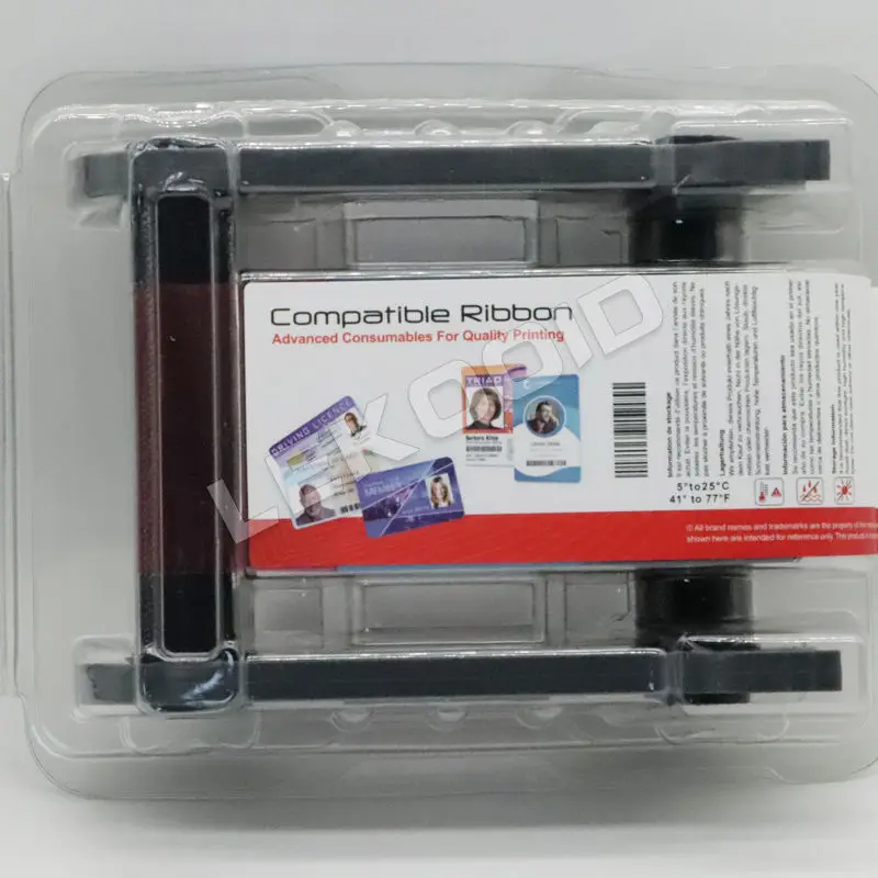 COMPATIBLE Evolis Primacy R5F008SAA R5F008EAA Color Ribbon for 300images