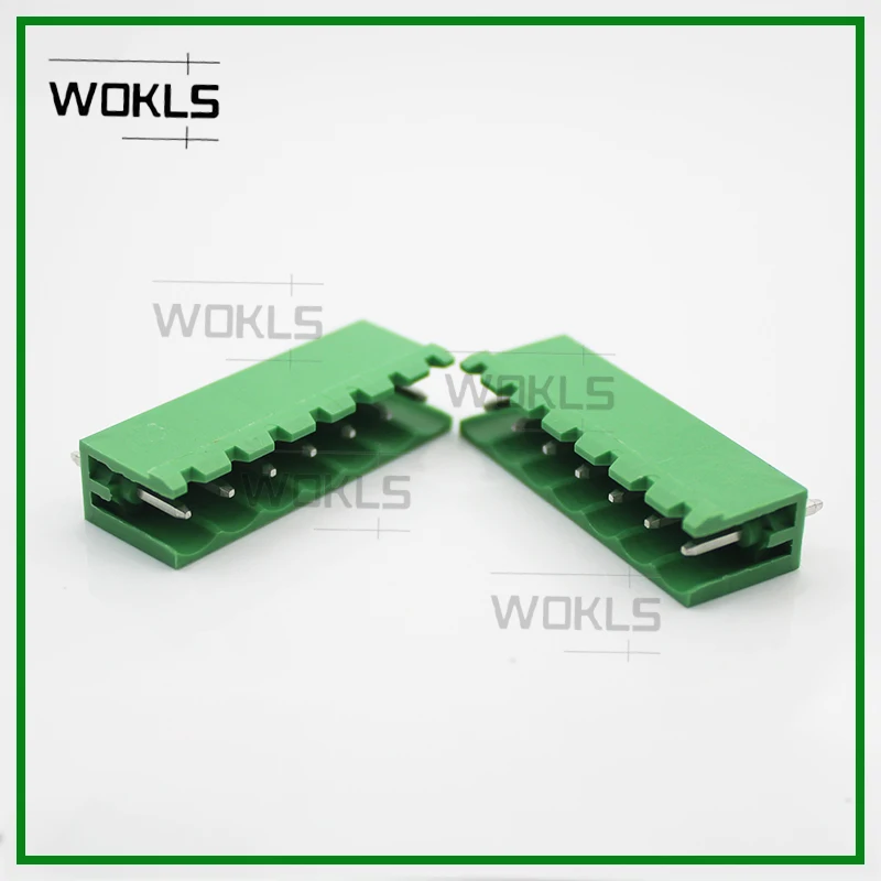 5.0/5.08MM pluggable terminal block Male 2EDGV 5.0 5.08 MSTB2.5/-G-5.08 2EHDV