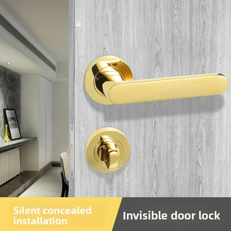 invisible-zinc-alloy-single-sided-lock-hidden-indoor-bedroom-concealed-single-tongue-mechanical-lock