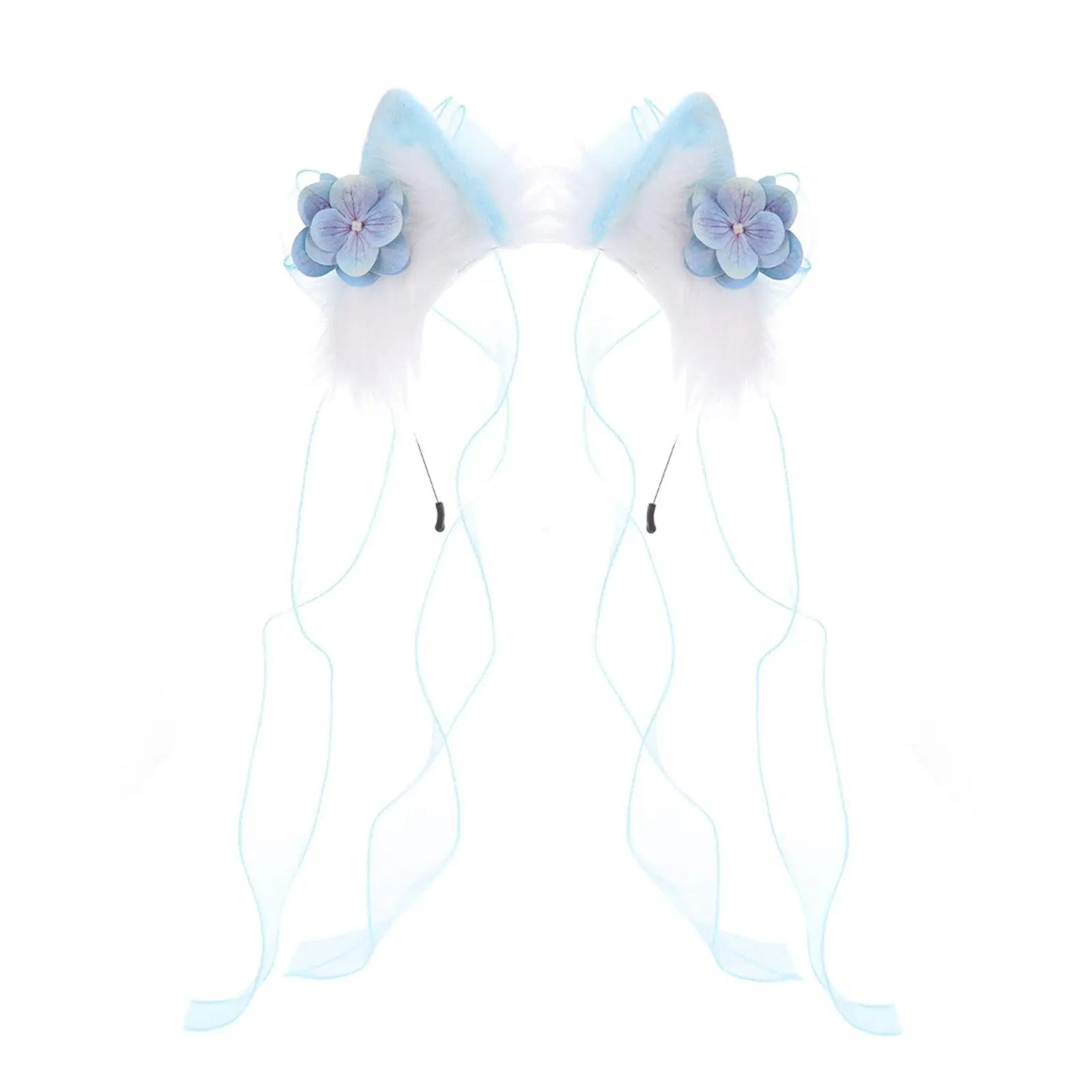 

Cat Ears Headband Hair Hoop Headwear Headpiece for Party Favors Stage Performances