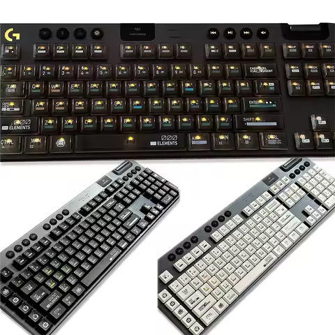 Custom Keycaps,G915 Full Set of Keycaps for Logitech G913/G913TKL/G915TKL/g813 Mechanical Gaming Keyboard,PBT Material Keycaps