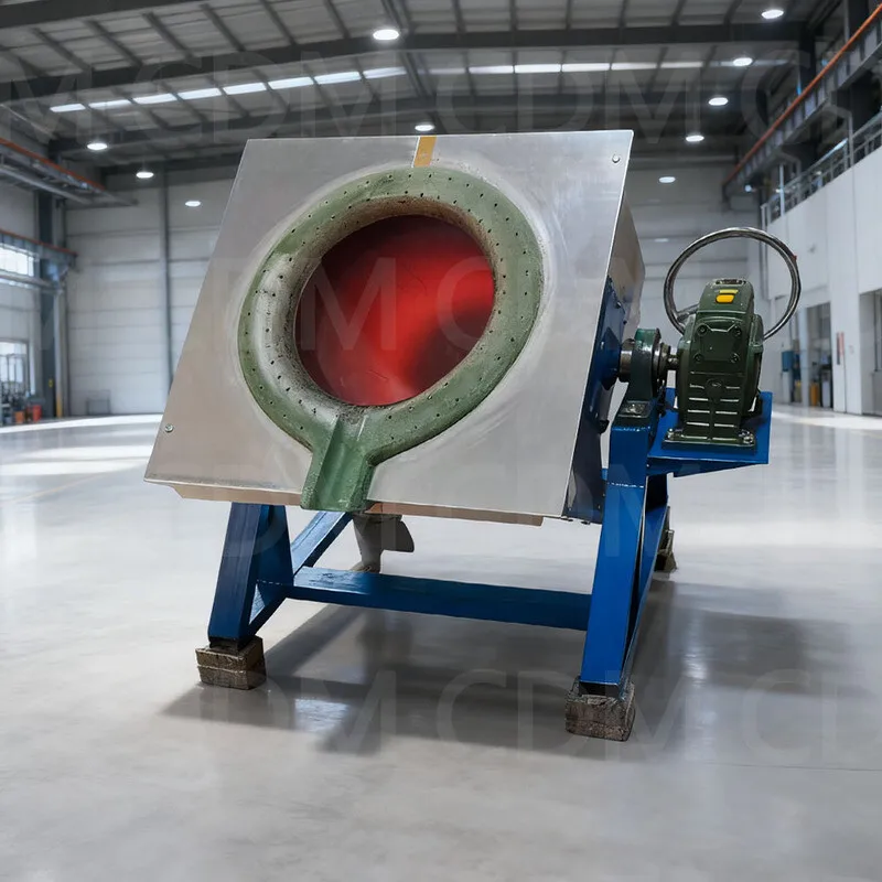 

CDM 50KW IGBT Induction Melting Furnace For Gold Iron Steel Copper Aluminum Brass Scrap Metal Smelting