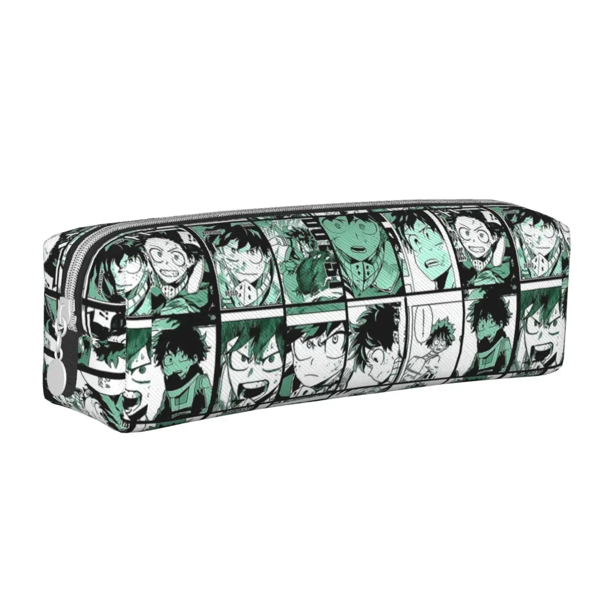 Fashion Midoriya Izuku Collage Pencil Case My Hero Academia Pencilcases Pen Large Storage Bag Supplies Cosmetic Stationery