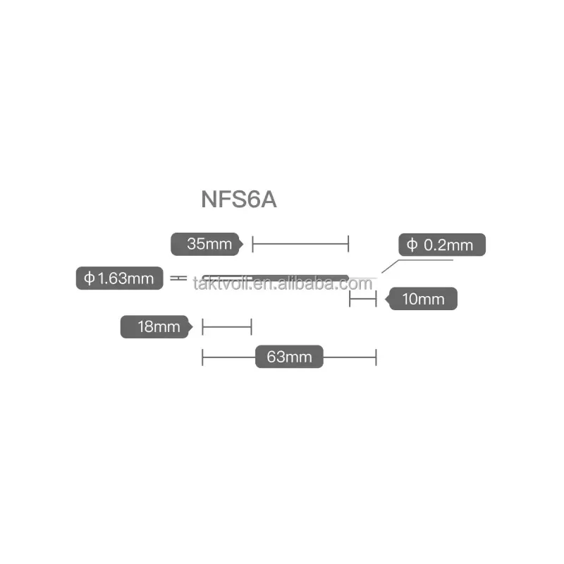 

NFS6A Medical Device Reusable Electrode Electrocautery Tips Cautery Tips