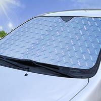 Car Sunshade Curtain Car Thickened Sunscreen UV Protection Automotive Interior Accessories for Vehicles RVs Sedans Trucks