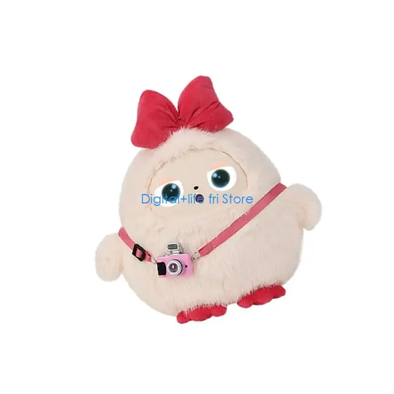 E06D AI Plush Companion for Kids Interactive Voice Recognition Storytelling Singing and Emotional Comfort Features