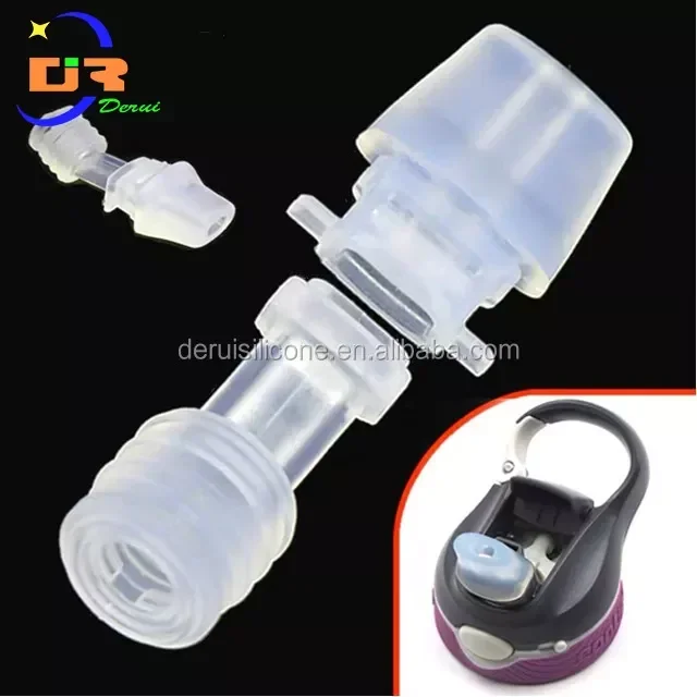 Moldes de silicona de alta calidad, mini máquina de moldeo por inyección de silicona de pavo, boquilla de succión de botella de agua, moldes de silicona