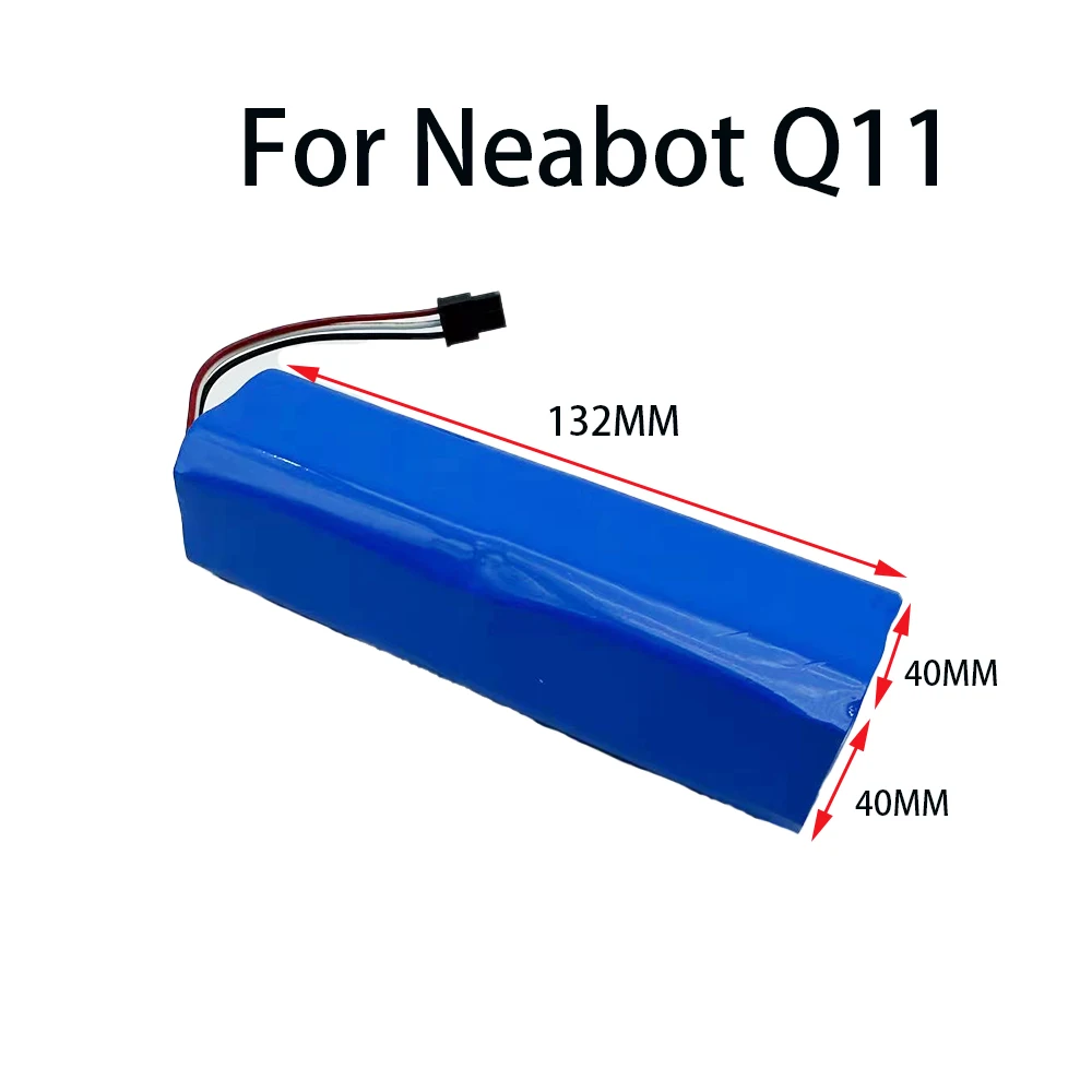 DHL 2026 New 100% Original 12800mAh Rechargeable Li-ion Battery for Neabot Robotic Vacuum Cleaner Q11