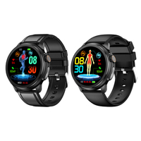 ET481 Smartwatches ECG Monitor 1.43-inch AMOLED Touchscreen Smart Watch IP68 Waterproof Compatible For IOS Android