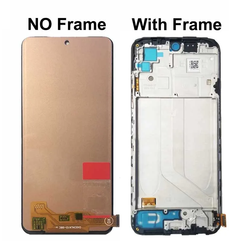 6.43'' Original LCD For Xiaomi Redmi Note 10 4G / Note 10S Display Touch Screen Digitizer M2101K7AI M2101K7AG Assembly Replace