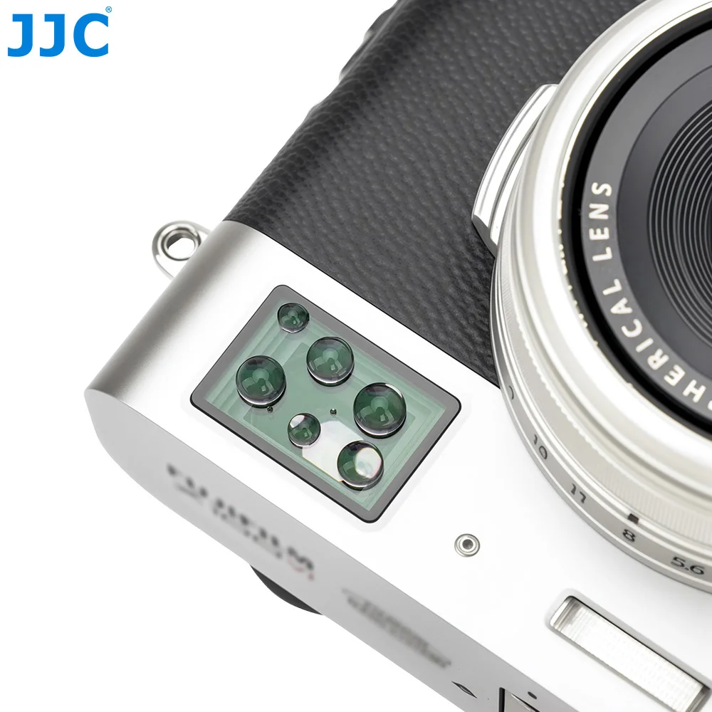 Protector de Cristal para Visor JJC X100V para Fujifilm Fuji X100VI X100V, Ultrafino, CSG, de Alta Alúmina