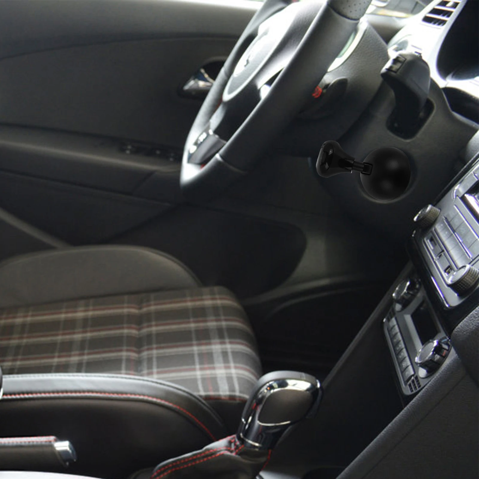 

Car Push To Start Button Engine Start Stop Joystick Control Lever Black Universal Car Interior Parts Switch Relay