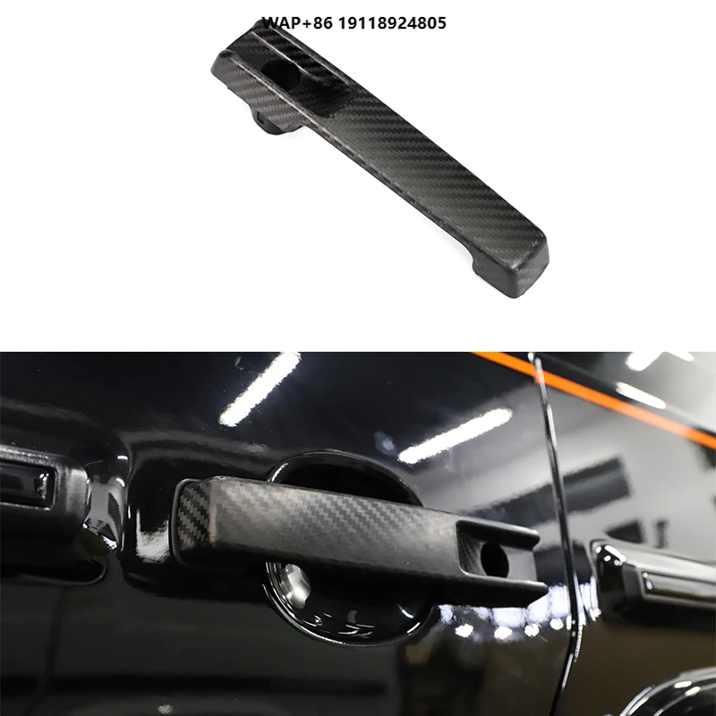 

2019 Year+ G Class W463A W464 Dry Carbon Fiber Replace Side Door Handle Covers(5pcs) Outside Door Handle of W464 Door Handles