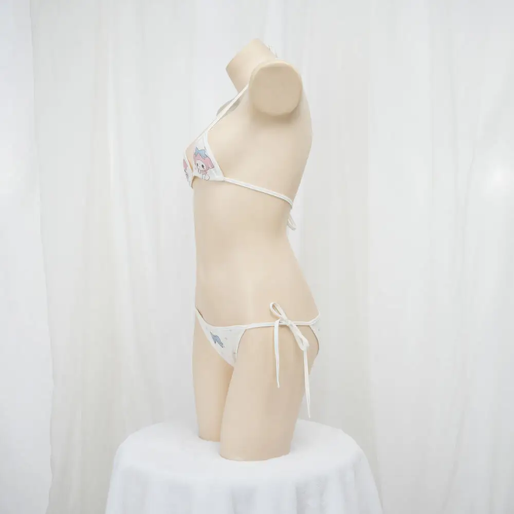 2点セット Y2K マイメロディ 水着 レディース サンリオ アニメ カワイイ クロミ ビキニ セクシー ホットガール セクシー下着 ブラ ショーツ 女の子 ビーチ