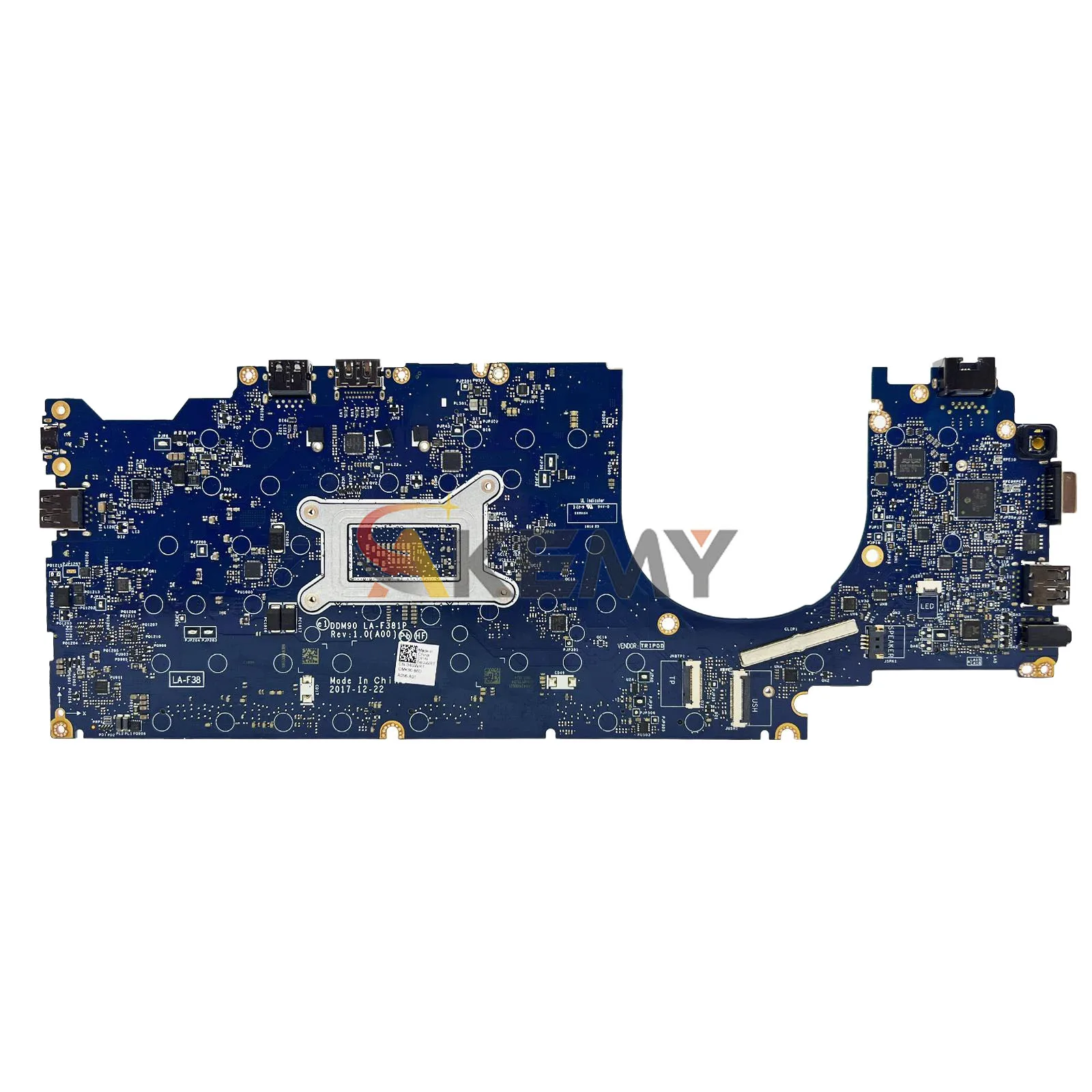 LA-F381P For Dell Latitude 5495 Laptop Motherboard with R3-2300U R7-2700U CPU 07CT81 09GYDK 0WF17X 100% Tested Fully Work