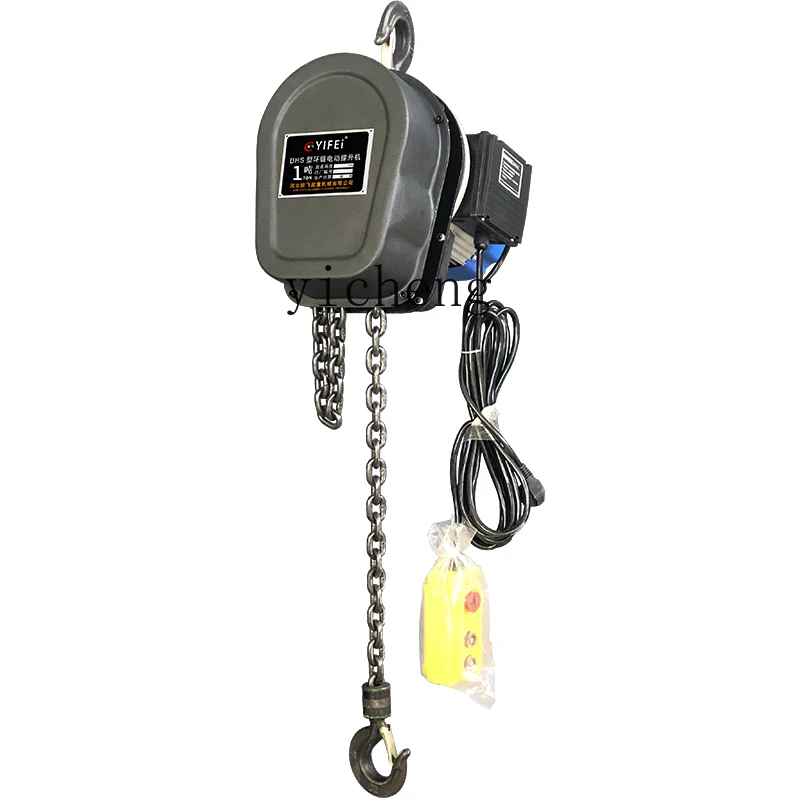 

ZF reversing chain hoist hand lifting household small crane ring chain electric hoist