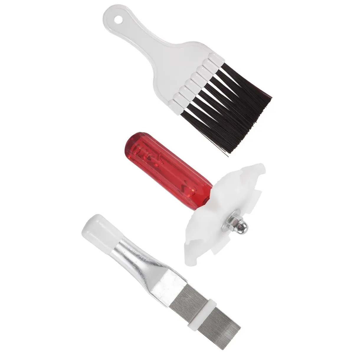 ✼3 Pieces Air Conditioner Condenser Fin Cleaner Brush, Condenser Fin Straightener Cleaner Set for Air Conditioners