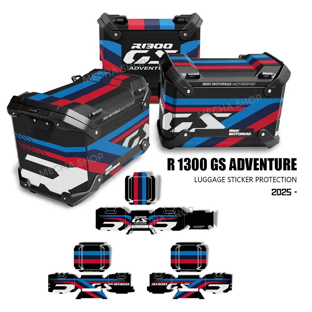 

Наклейки-декали для мотоциклетных кофров Triple Black Trophy 2025, защитные наклейки для R1300GSA R 1300 GS Adventure