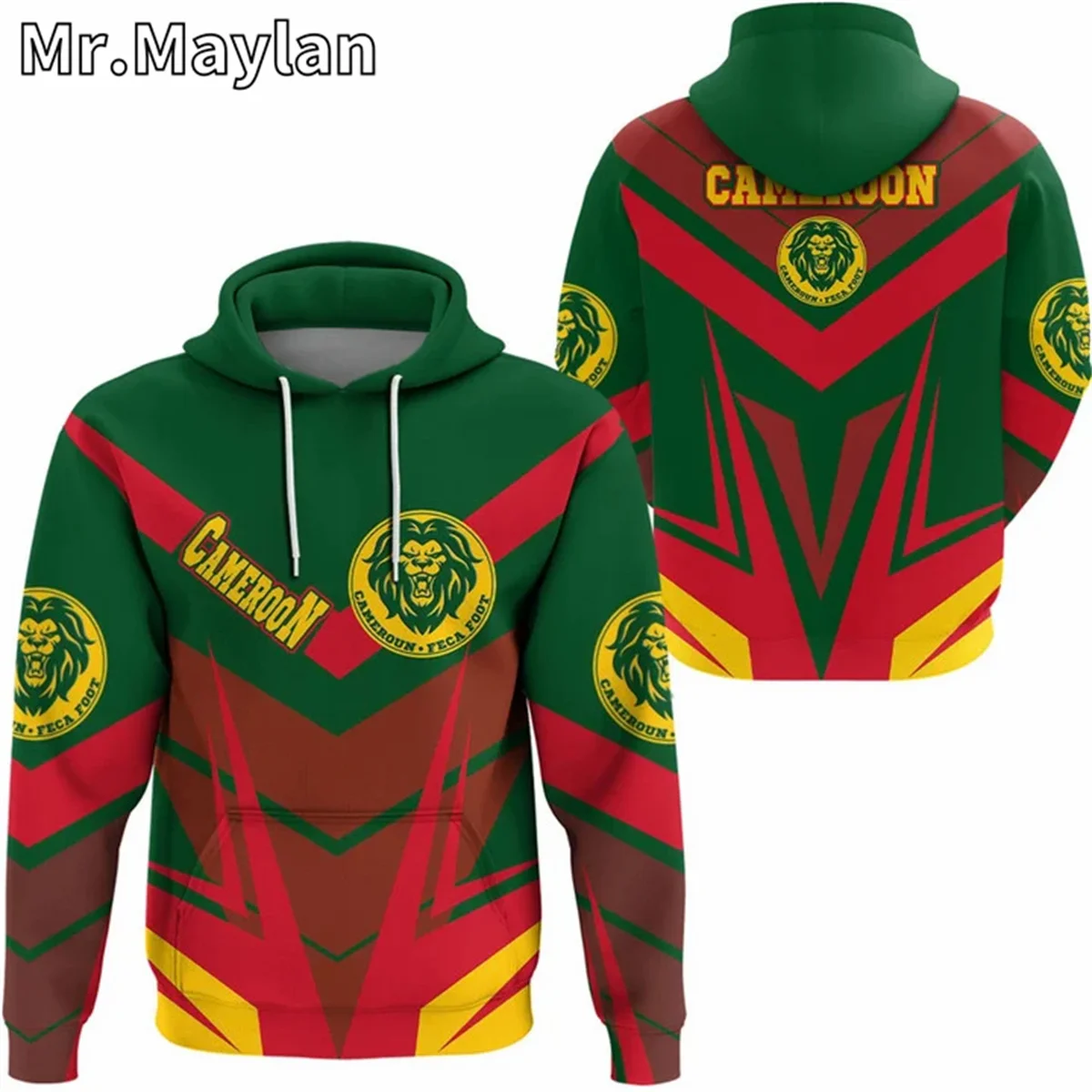 

AFRICAN HOODIE Country CAMEROON Flag 3D Printed Unisex Hoodies Men/Women Streetwear Zip Pullover Casual Jacket Tracksuits XY-955