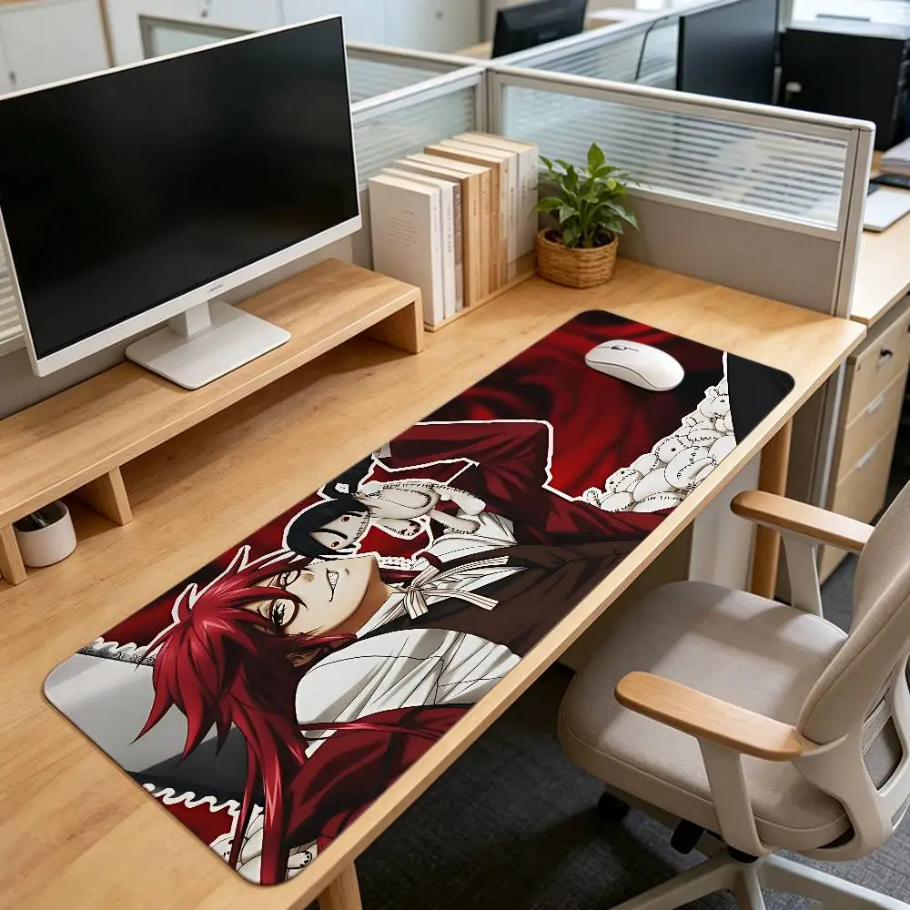 Cool B-Black Butler-S Gaming Mouse Pad Non-Slip Lock Stitched Edge Large Office Desk Mat For Computer And Keyboard