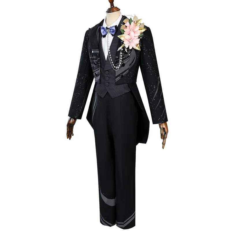 Spiel Liebe Und Deepspace Caleb Erwachsene Männer Cosplay Kostüm Mantel Hemd Hosen Hochzeit Anzug Krawatte Uniform Zubehör Halloween Outfits