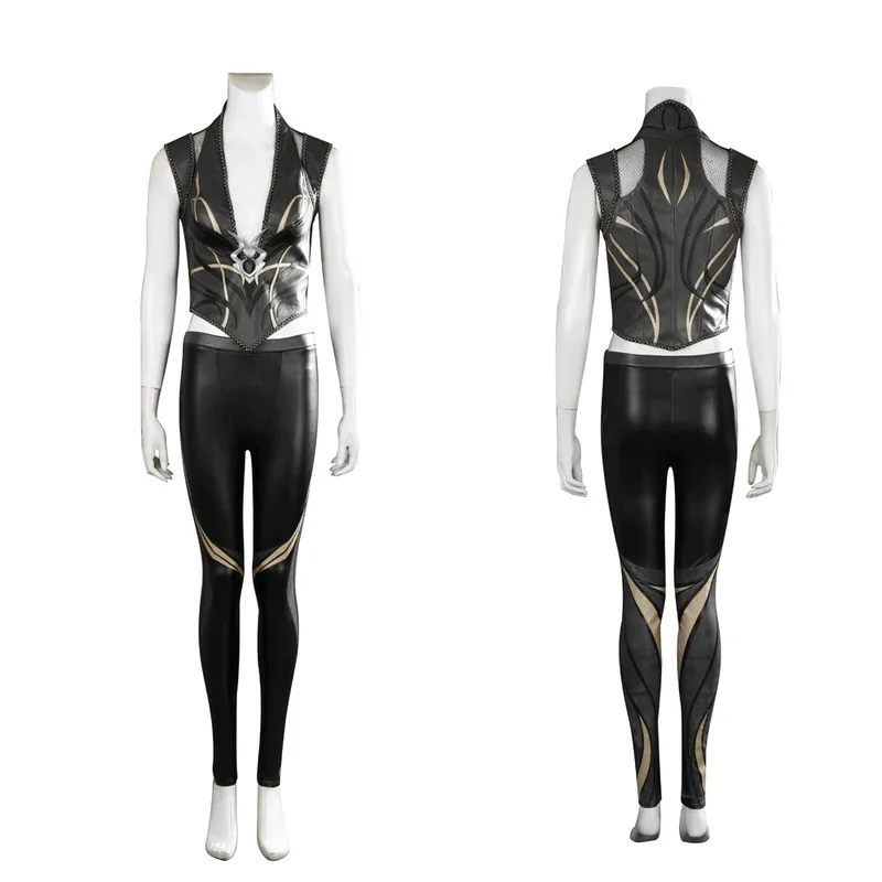 جودة عالية الأسود تأثيري حلي مثير الإناث Baldur دعوى بوابة 3 Shadowheart سترة السراويل العناصر الفردية بيع if;3