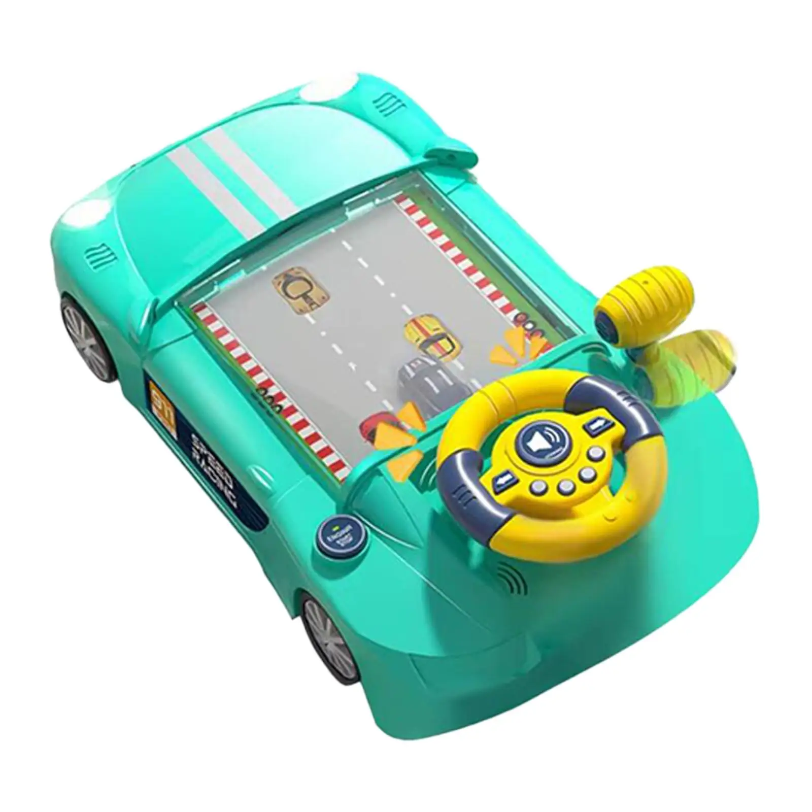 Simulation Drving Toy Sensory Toy for 3 Years Old and up Children Boys Girls green