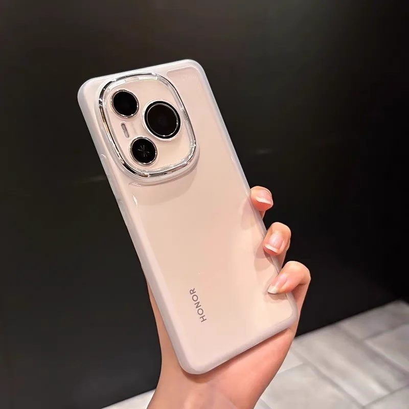 For Honor 400 lite Phone Case Honor 300 Ultra Cover Honor400 Pro Luxury Soft Bumper Clear Back Cover