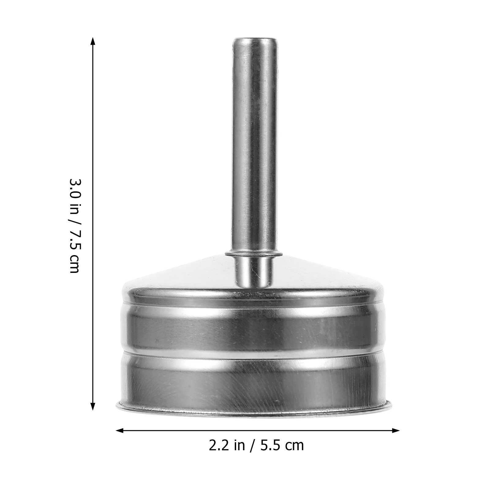 

Stainless Steel Cup Reusable Coffee Filter For Mocha Pot Silver Precision Anti-Rusty Filter Coffee Drip Cone Tea Slag