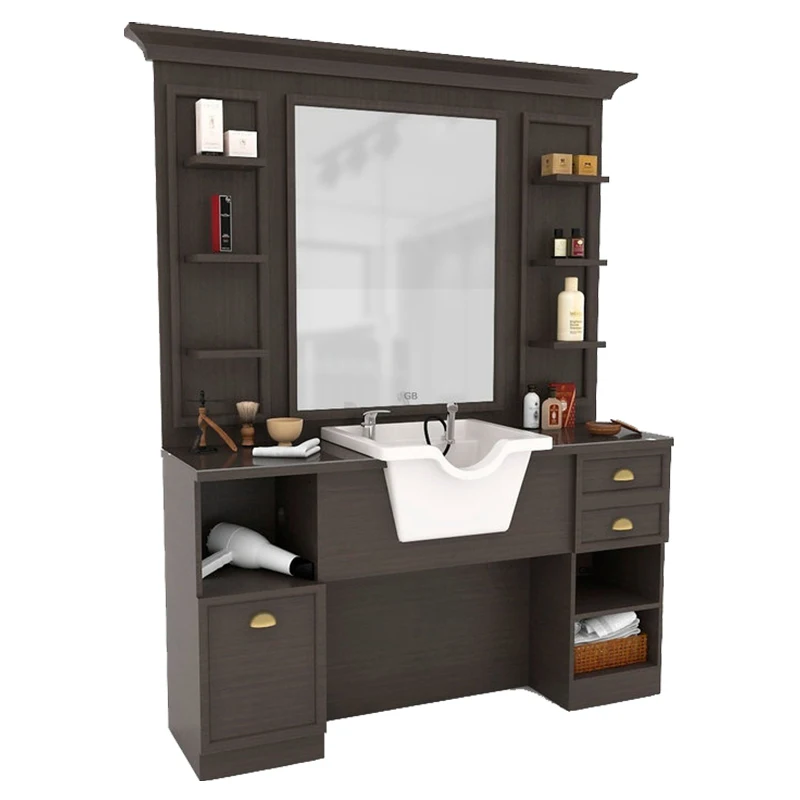 

Foshan Factory Hot Sale Modern Cheap New Design Hair Salon Hairdressing Mirrors Stations