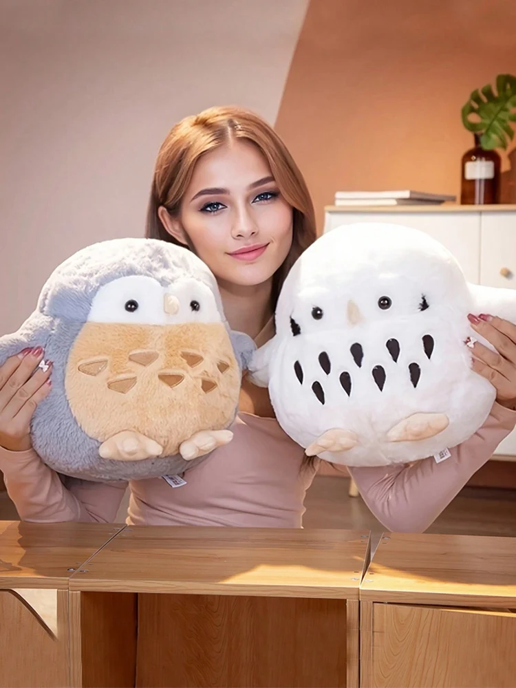 

1pc, Cute Round Owl Plush Toy, Animal Plush Toy, Soft Plush Toy, Toys For Kids, Birthday Gifts For Boys And Girls, Gifts For Kid