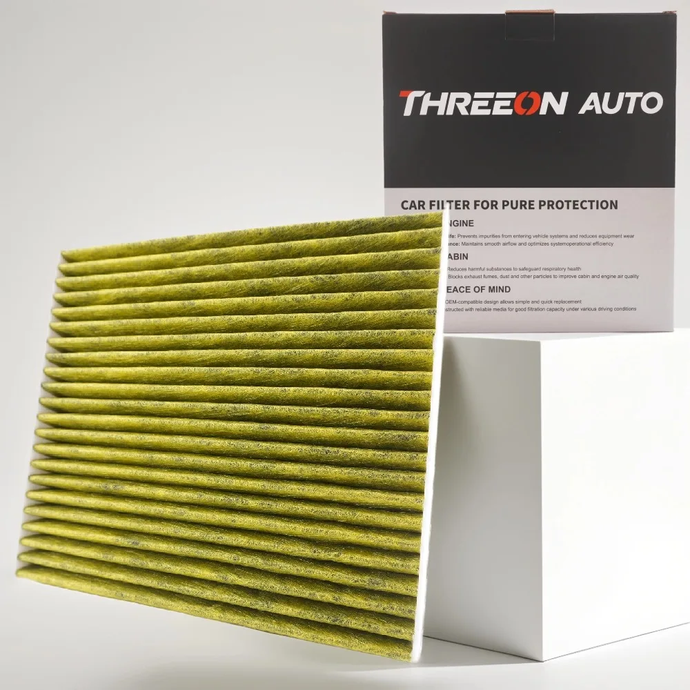 Filtro de cabina TOC3030P para FAW Pentium B50 B70 B90 X80 MAZDA 6(GG GY GH) CX-7(ER) THREEON GJ6A-61-P11A GJ6B-61-P11 GV7D-61-P11
