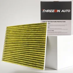 TOC3030P Cabin Filter For FAW Pentium B50 B70 B90 X80 MAZDA 6(GG GY GH) CX-7(ER) THREEON GJ6A-61-P11A GJ6B-61-P11 GV7D-61-P11