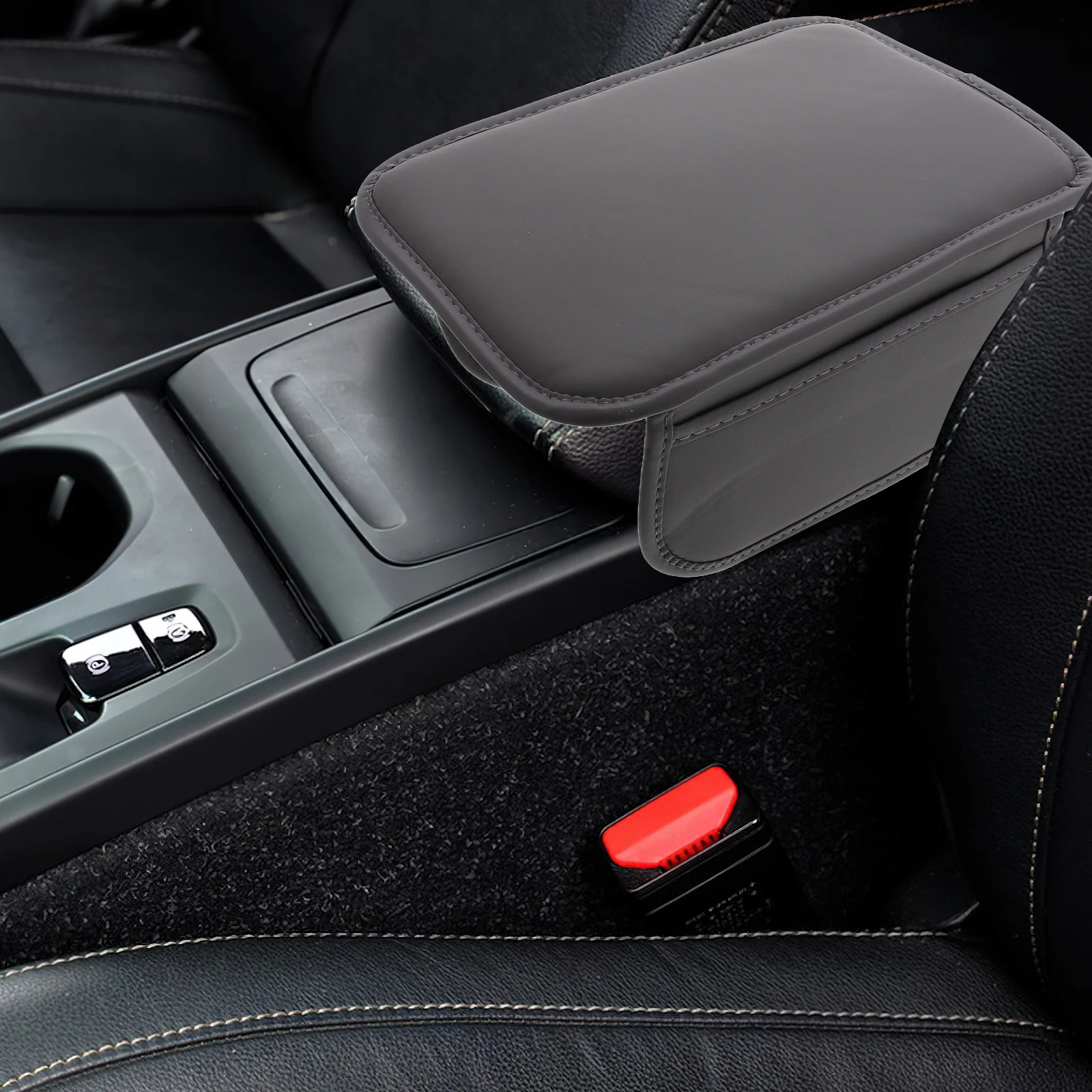

Universal Car Armrest Cushion Pad Waterproof Cover Protector Center Console Organizer Car Interior Storage Accessory