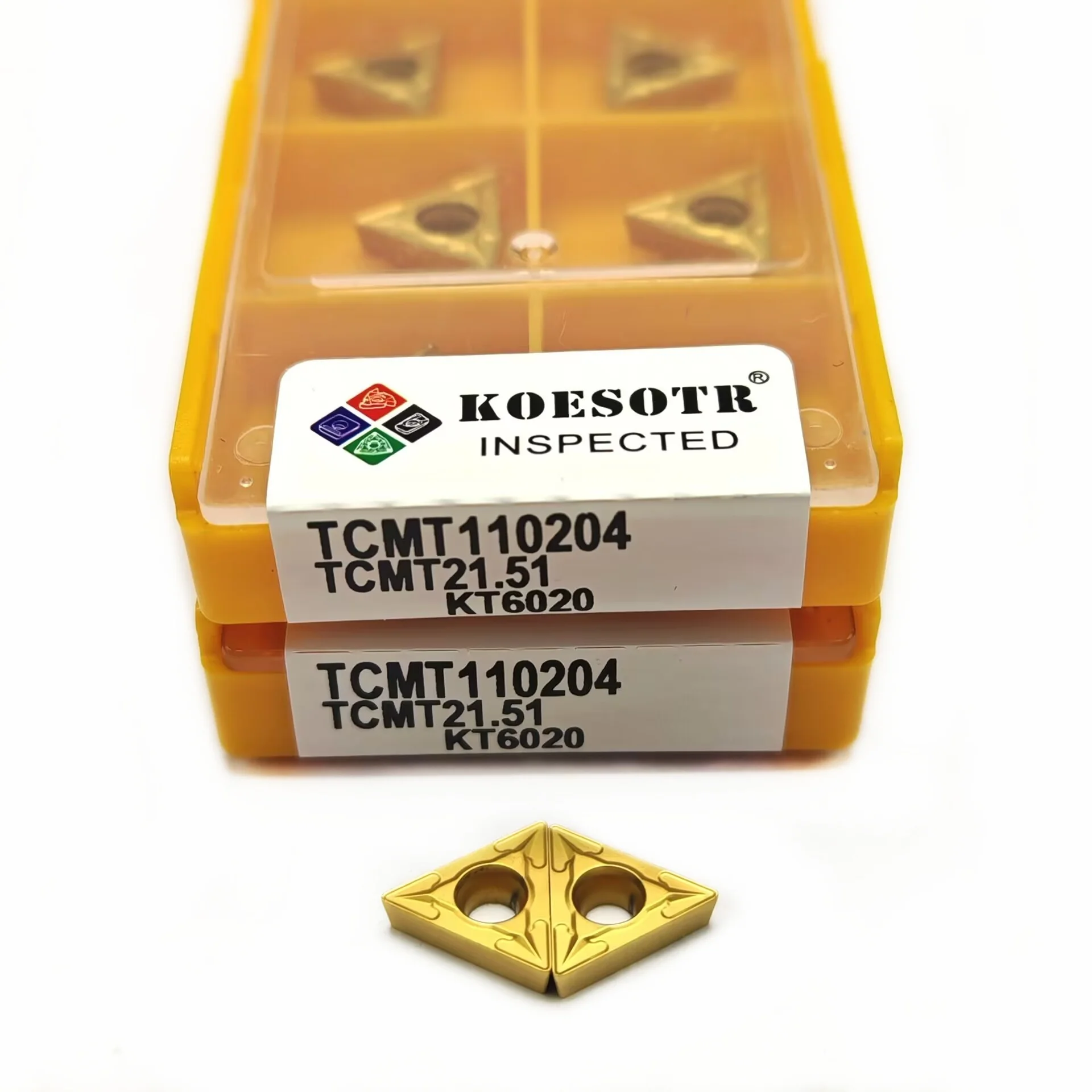 10 قطعة TCMT110204 KT15 TCMT110204 KT6020 كربيد أدوات تحول داخلية تحول إدراج TCMT 110204 أدوات القطع