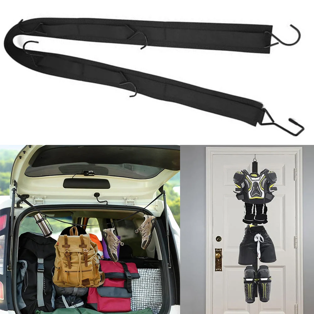 

Органайзер для хоккейного снаряжения, сушилка для хоккейного оборудования, подвесные ремни для кемпинга с 5 крючками, аксессуары для кемпинга